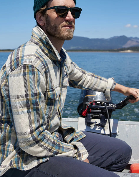 Outerknown Blanket Shirt / Sandrift Nolan Plaid-nineNORTH | Men's & Women's Clothing Boutique