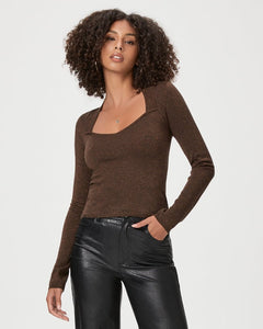 PAIGE Genieve Sweater / Bronze Sparkle-nineNORTH | Men's & Women's Clothing Boutique