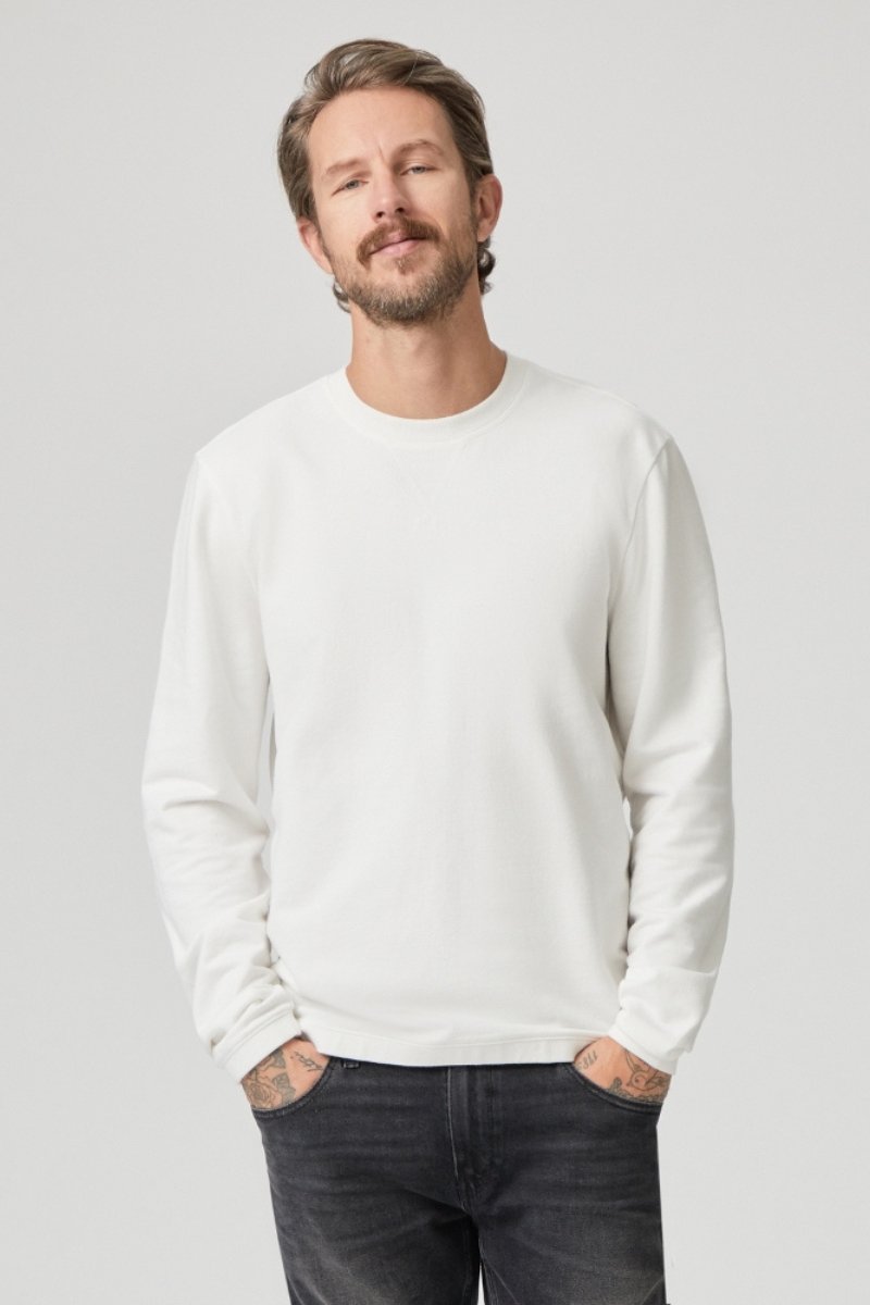 Paige Jaxton Crewneck Sweatshirt / Melted Snow-nineNORTH | Men's & Women's Clothing Boutique