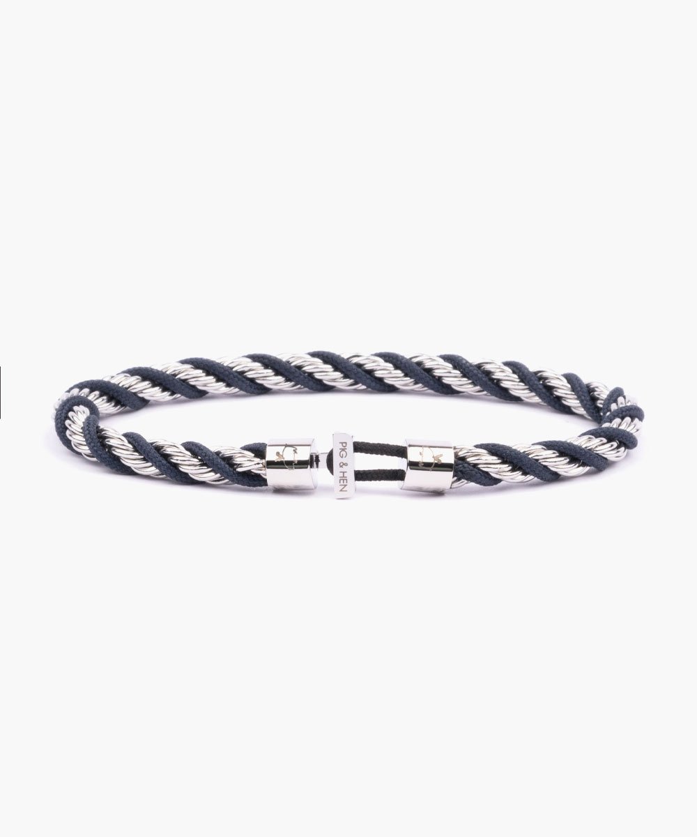 Pig & Hen Catena Twisted / Navy | Silver-nineNORTH | Men's & Women's Clothing Boutique