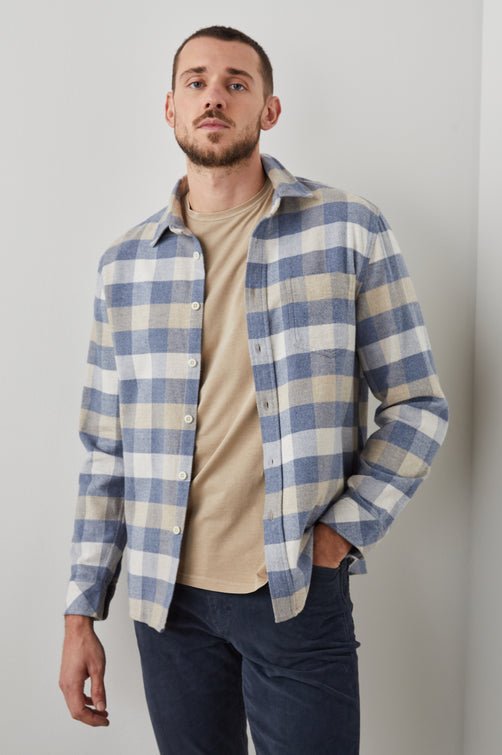 Rails Forrest Shirt / Mist Birch Oat Heather-nineNORTH | Men's & Women's Clothing Boutique