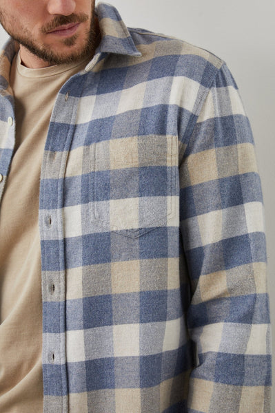 Rails Forrest Shirt / Mist Birch Oat Heather-nineNORTH | Men's & Women's Clothing Boutique