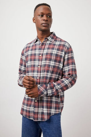 Rails Lennox Buttondown / Red Shadow Melange-nineNORTH | Men's & Women's Clothing Boutique