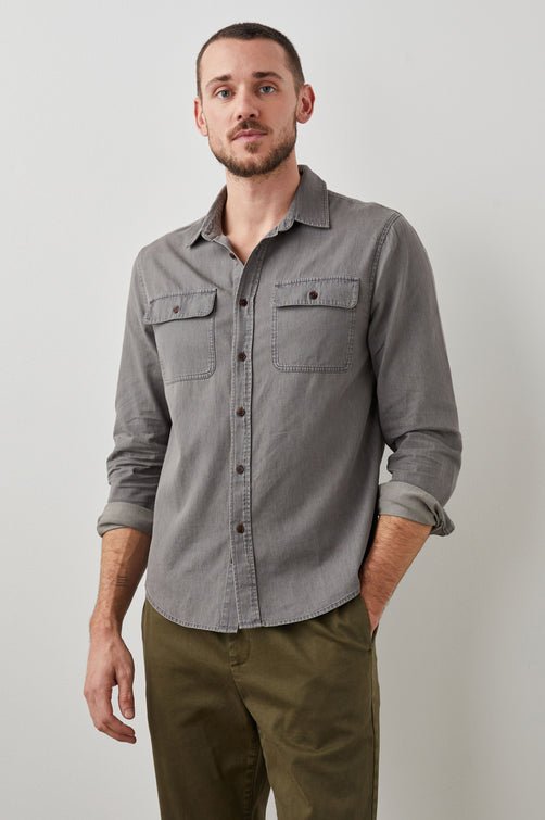 Rails Rhet Shirt / Washed Black Chambray-nineNORTH | Men's & Women's Clothing Boutique