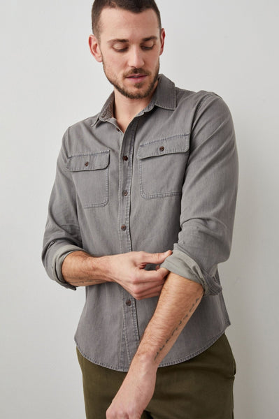 Rails Rhet Shirt / Washed Black Chambray-nineNORTH | Men's & Women's Clothing Boutique