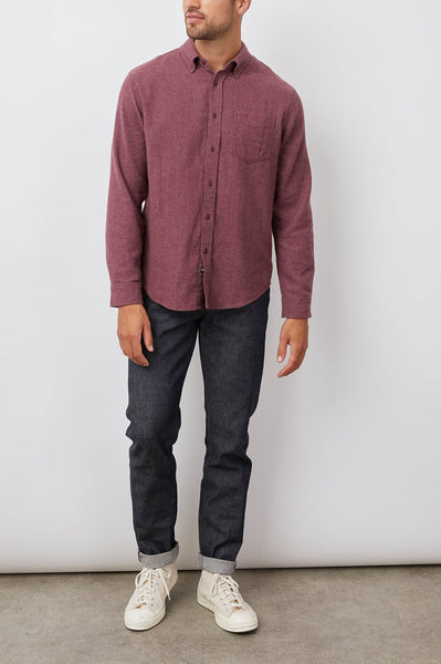 Rails Runson Button-Up Shirt / Currant - nineNORTH | Men's & Women's Clothing Boutique