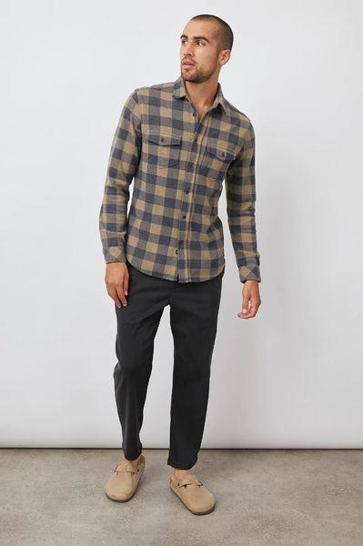 Rails Sampson Buttondown / Wheat Concrete-nineNORTH | Men's & Women's Clothing Boutique