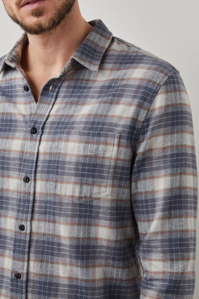 Rails Sussex Shirt / Arrowroot Flint Melange - nineNORTH | Men's & Women's Clothing Boutique