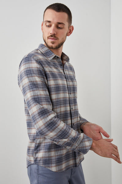 Rails Sussex Shirt / Arrowroot Flint Melange - nineNORTH | Men's & Women's Clothing Boutique