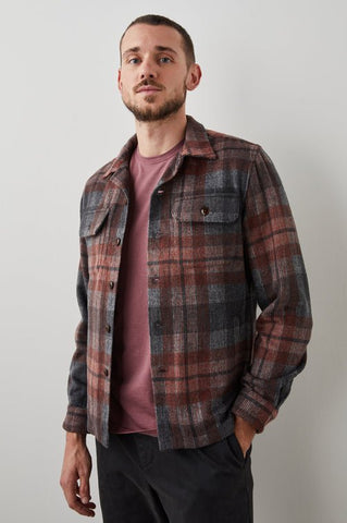 Rails Viggo Shirt Jacket / Crimson Shadow Plaid-nineNORTH | Men's & Women's Clothing Boutique
