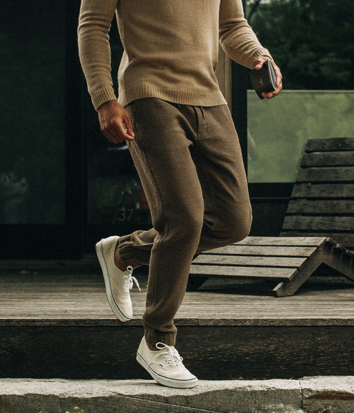 Taylor Stitch The Après Pant / Cypress Sashiko-nineNORTH | Men's & Women's Clothing Boutique