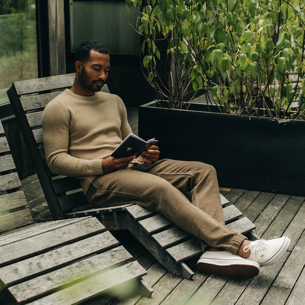 Taylor Stitch The Après Pant / Cypress Sashiko-nineNORTH | Men's & Women's Clothing Boutique