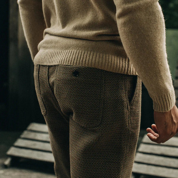 Taylor Stitch The Après Pant / Cypress Sashiko-nineNORTH | Men's & Women's Clothing Boutique