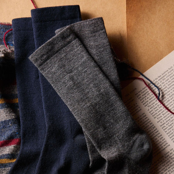Taylor Stitch The Merino Sock / Charcoal-nineNORTH | Men's & Women's Clothing Boutique