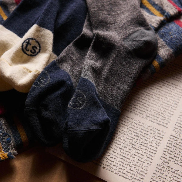 Taylor Stitch The Merino Sock / Charcoal-nineNORTH | Men's & Women's Clothing Boutique