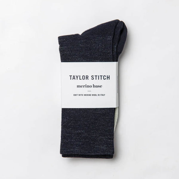 Taylor Stitch The Merino Sock / Navy-nineNORTH | Men's & Women's Clothing Boutique