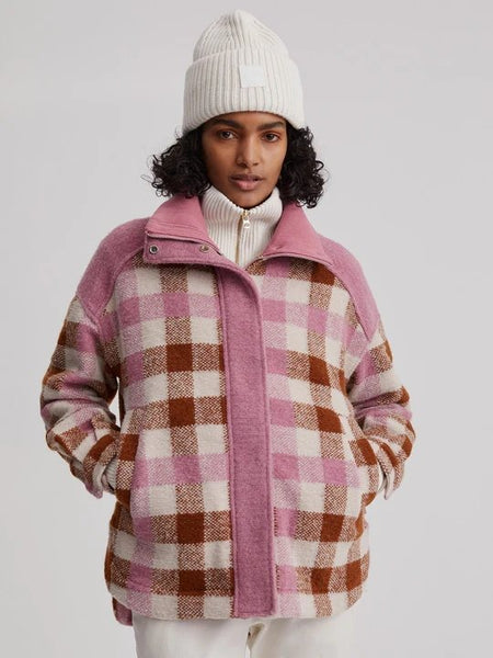 Varley Alma Jacket / Caramel Midi Check-nineNORTH | Men's & Women's Clothing Boutique