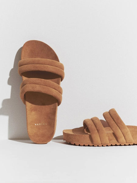 Varley Giles Quilted Slides 2.0 / Chanterelle-nineNORTH | Men's & Women's Clothing Boutique