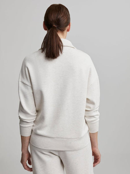 Varley Keller Half-Zip Pullover / Ivory Marl - nineNORTH | Men's & Women's Clothing Boutique