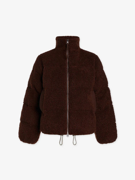 Varley Wilkins Sherpa Puffer Jacket / Chestnut - nineNORTH | Men's & Women's Clothing Boutique