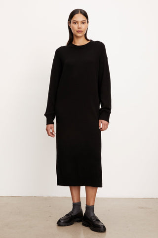 Velvet Kaden Knit Sweater Dress / Black-nineNORTH | Men's & Women's Clothing Boutique