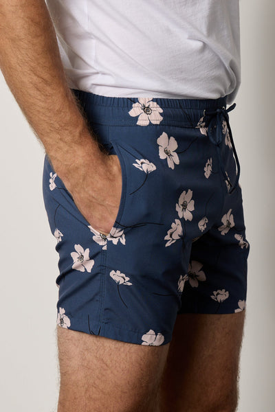 Velvet Ricardo Printed Swim Shorts / Navy-nineNORTH | Men's & Women's Clothing Boutique