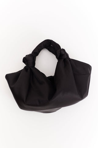 Velvet Robyn Satin Knot Bag / Black-nineNORTH | Men's & Women's Clothing Boutique