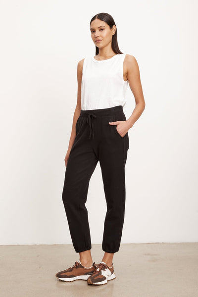 Velvet Rona Soft Fleece Sweatpant / Black - nineNORTH | Men's & Women's Clothing Boutique